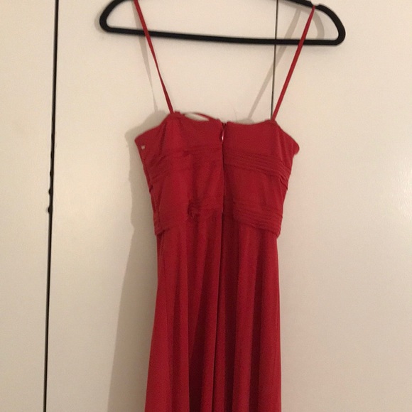 Red Strapless bcbg gown - Picture 4 of 7